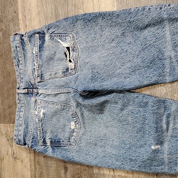 Free People We The Free Good Times Relaxed Fit Button Fly Jeans 27 - Picture 6 of 6